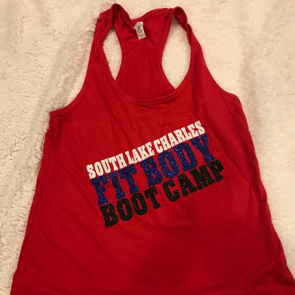 Fit Body Bootcamp Racerback Tank-Lake Charles